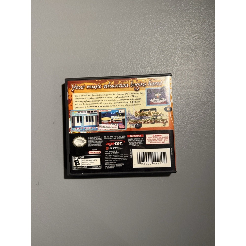 Rhythm 'n Notes: Improve Your Music Skills - Nintendo DS - Picture 2 of 4